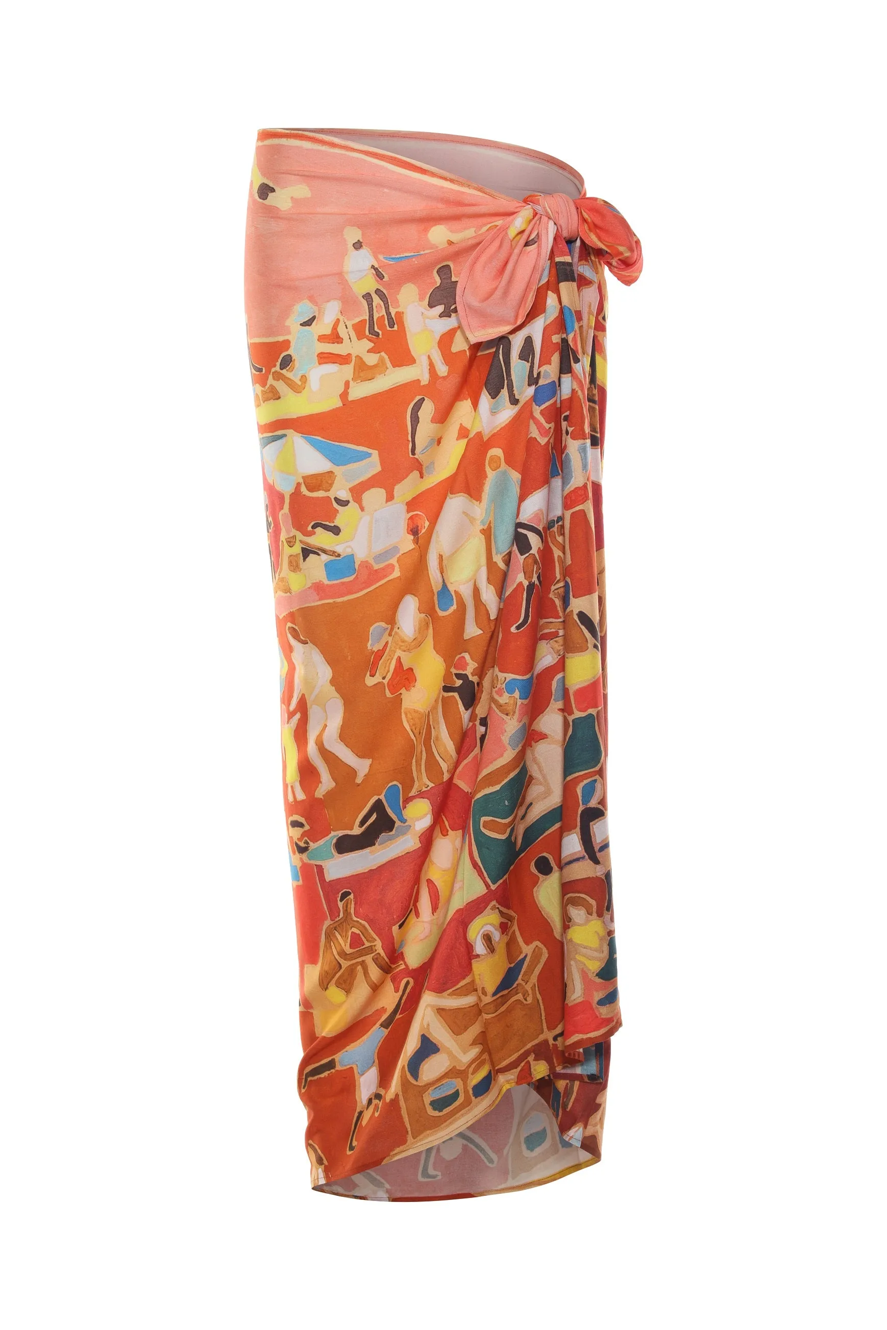 Sienna Sunbathers Rayon Sarong