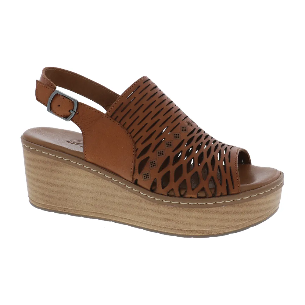 Women's Biza Zen Color: Cognac