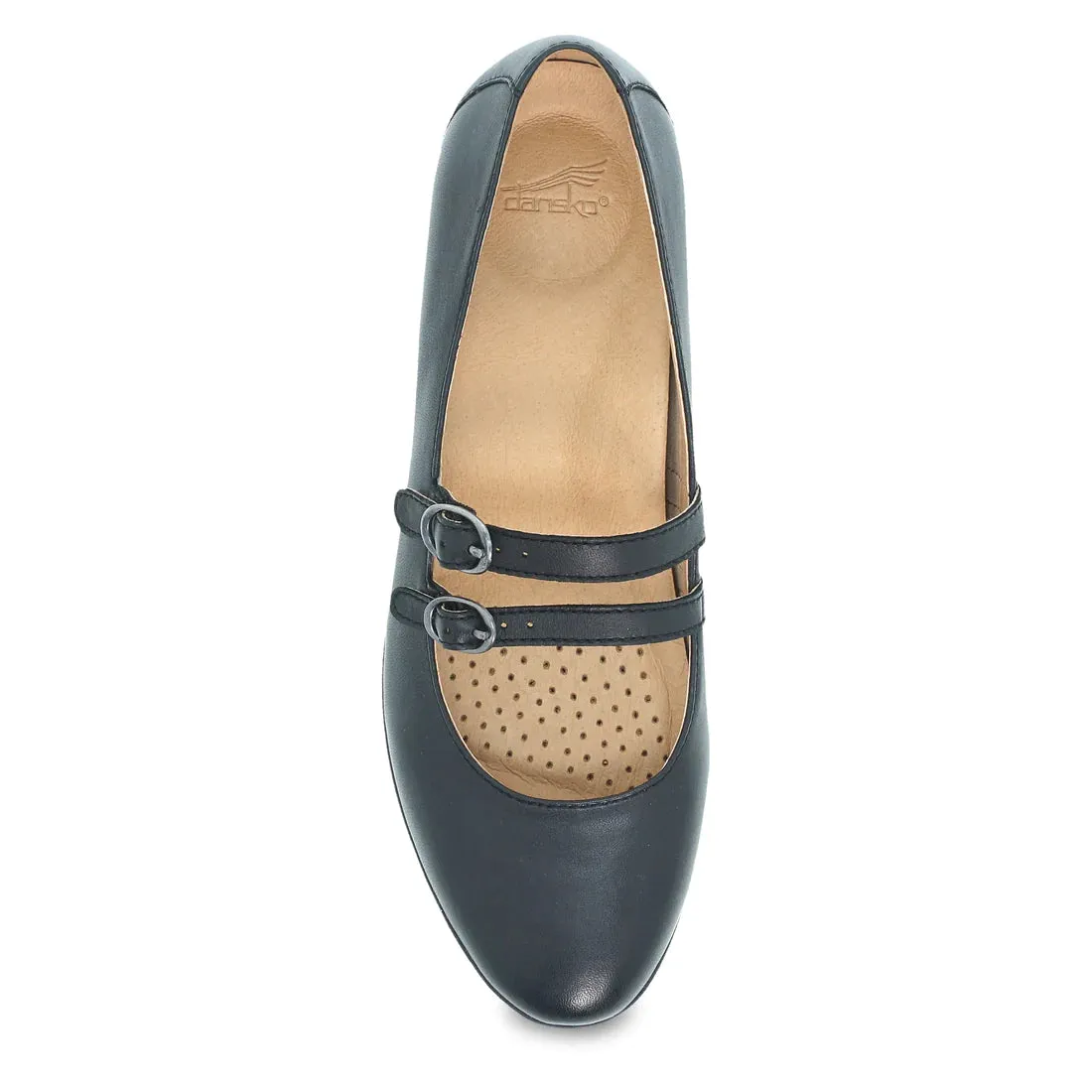 Women's Dansko Leeza Color: Black Nappa Mary Jane