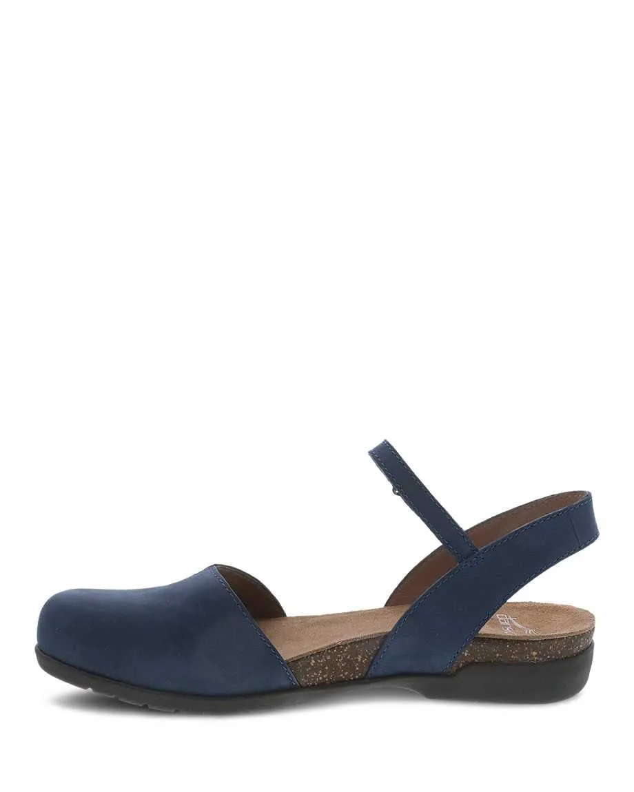 Women's Dansko Rowan Color: Navy Milled Nubuck