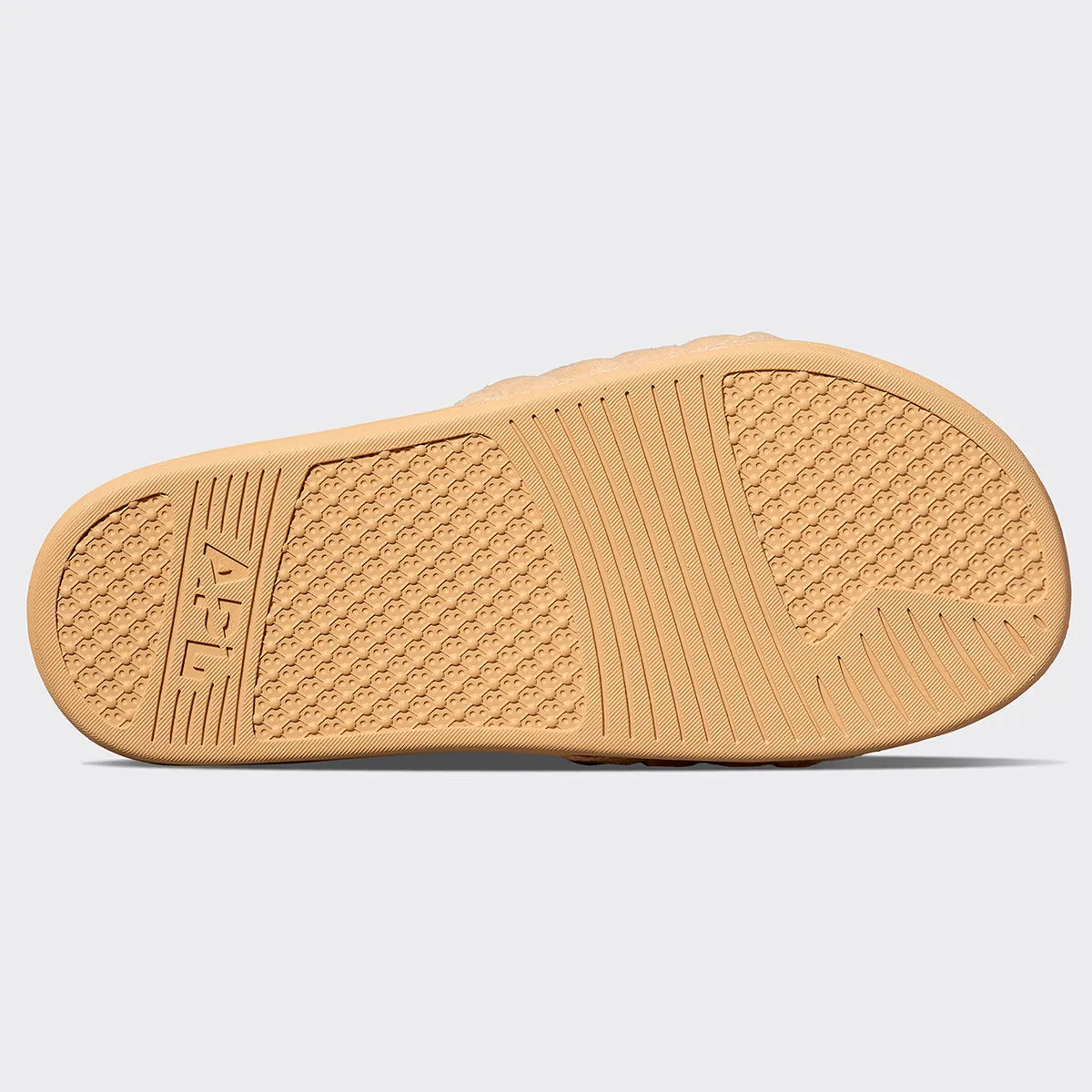 Women's Vegan Suede Lusso Slide Tan